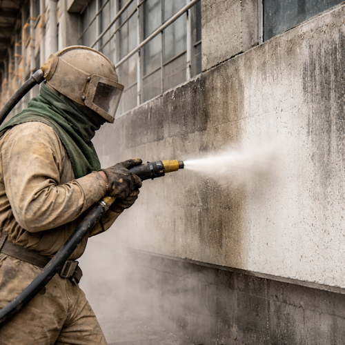 Building Exterior Surface Preparation