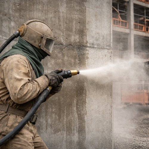 Concrete Surface Sandblasting